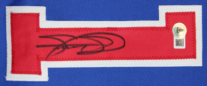 Sammy Sosa Authentic Signed Blue Pro Style Framed Jersey BAS Witnessed 2