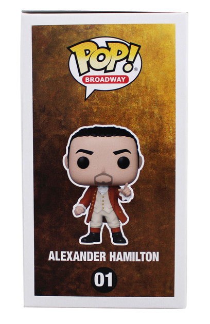 Lin-Manuel Miranda Signed Alexander Hamilton Funko Pop Vinyl Figure BAS #BV73153