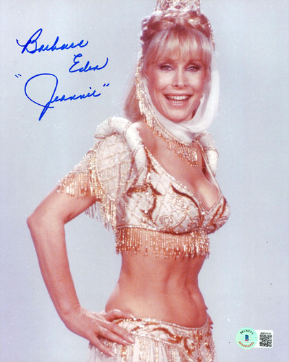 Barbara Eden I Dream of "Jeannie" Authentic Signed 8x10 Photo BAS #BB56929