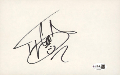 LL Cool J Rapper & Actor Authentic Signed 5x8 Cut Signature JSA #CJ41561