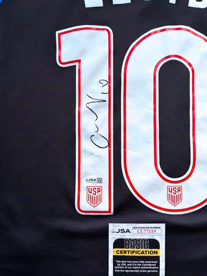 Carli Lloyd Signed USA Soccer Nike Black Jersey