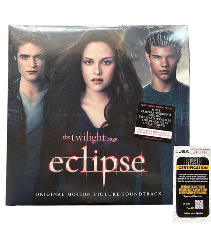 Kristen Stewart "The Twilight Saga: Eclipse" Movie Soundtrack Signed Vinyl Disc + Vinyl Record