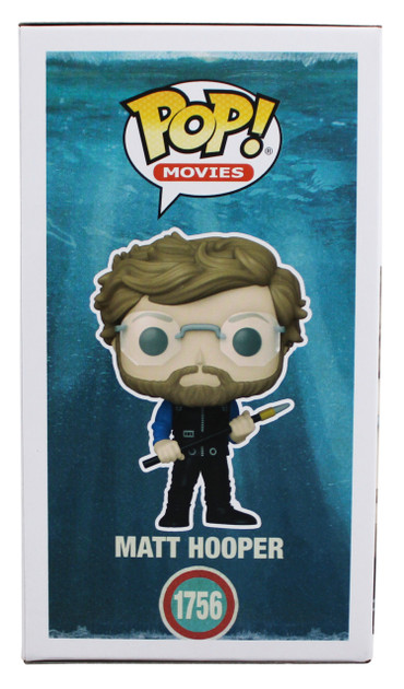 Richard Dreyfuss Jaws Signed Matt Hooper #1756 Funko Pop Figure JSA #CF5509