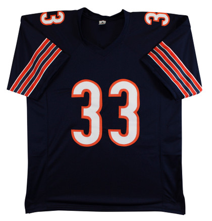 Charles Tillman "Peanut Punch" Signed Navy Pro Style Jersey JSA Witness