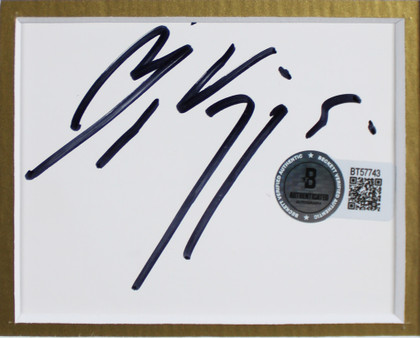 Ian McKellen & Viggo Mortensen Lord of the Rings Signed Framed Display BAS