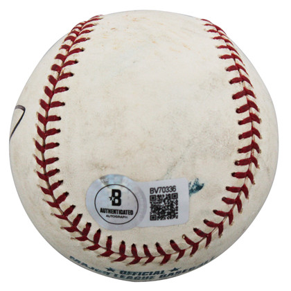 D-Backs Shawn Green Authentic Signed Game Used Selig OML Baseball BAS #BV70336