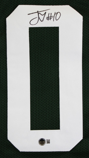 Jordan Love Authentic Signed Green Pro Style Framed Jersey BAS Witnessed