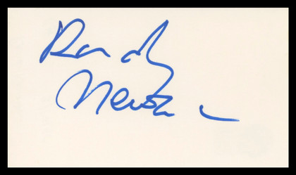 Randy Newman Toy Story Authentic Signed 3x5 Index Card BAS #BV04124