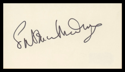 Patricia Medina Mr. Arkadin Authentic Signed 3x5 Index Card BAS #BV03101