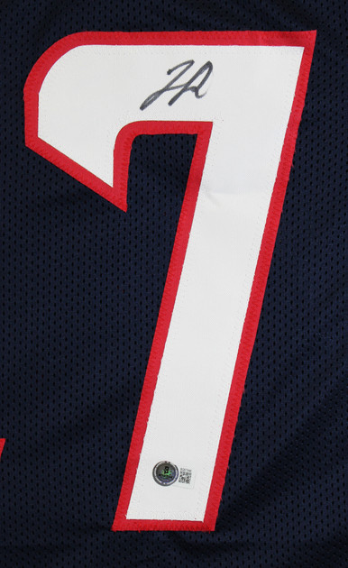 Woody Marks Authentic Signed Navy Pro Style Jersey Autographed BAS