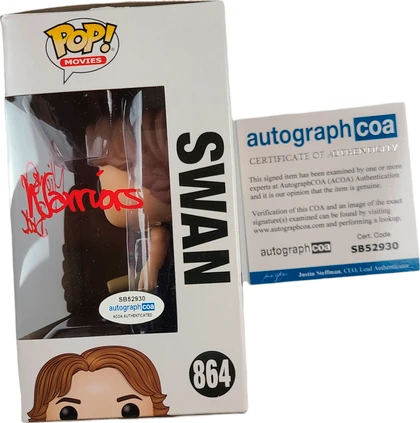 Michael Beck Swan Signed Autographed The Warriors Movie Funko Pop! #864 ACOA Version 1