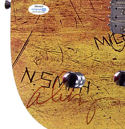 Alice Cooper Signed Schools Out Album CD Photo Graphics Guitar ACOA Version 1