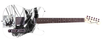 Korn Signed Autographed The Nothing Album CD Custom Graphics Photo Guitar ACOA