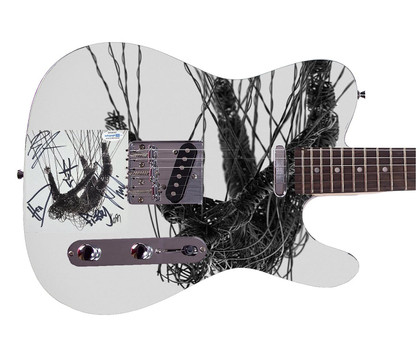 Korn Signed Autographed The Nothing Album CD Custom Graphics Photo Guitar ACOA Version 2