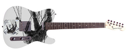 Korn Signed Autographed The Nothing Album CD Custom Graphics Photo Guitar ACOA Version 2