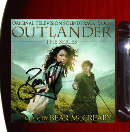 Bear McCreary Autographed CD Cover 12 String Guitar
