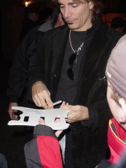 Steve Vai Signed Autographed CD Cover Acoustic Guitar