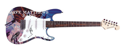 Dave Matthews Band Boyd Tinsley Autographed Under The Table & Dreaming Lp cd Gui