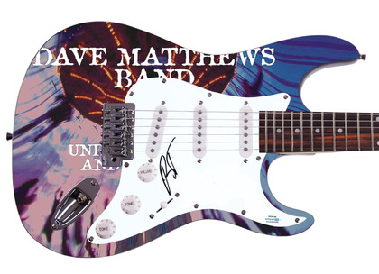 Dave Matthews Band Boyd Tinsley Autographed Under The Table & Dreaming Lp cd Gui