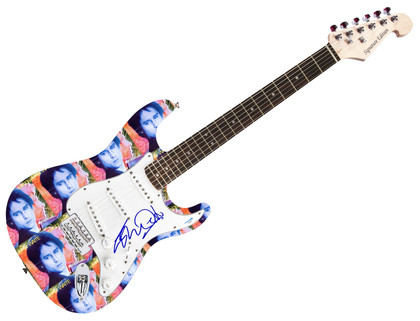 John Waite Signed "Ignition" Album Lp Cd Custom Graphics Guitar ACOA