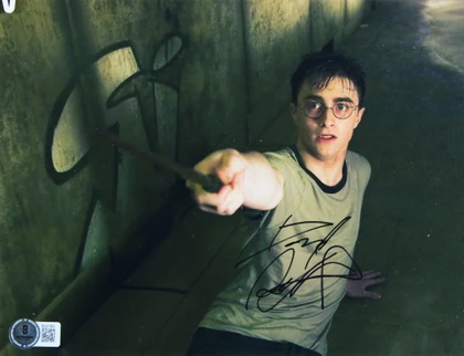 Daniel Radcliffe Harry Potter & Order Of The Phoenix Signed Framed Photo BAS 2