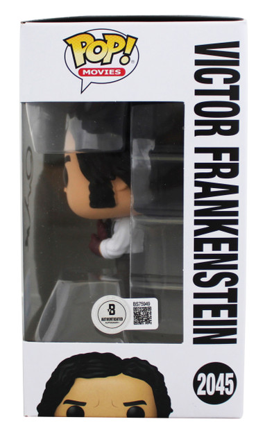 Oscar Isaac Frankenstein Signed Victor #2045 Funko Pop Vinyl Figure BAS #BS75949