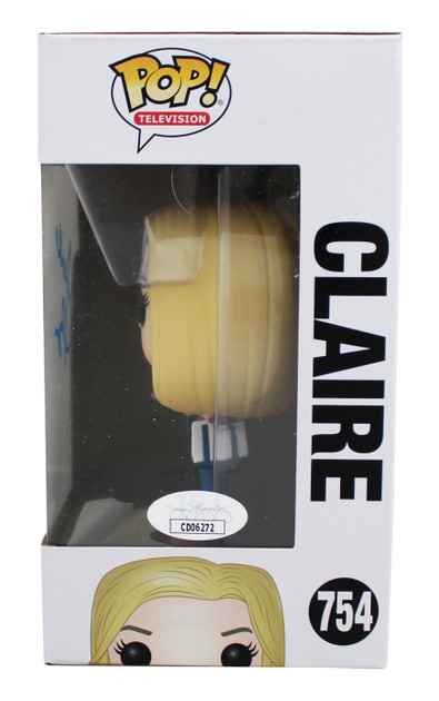 Julie Bowen Modern Family Signed Claire #754 Funko Pop Vinyl Figure JSA #CD06272