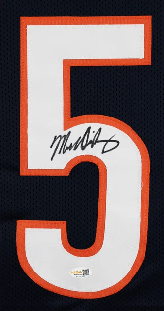 Mike Singletary Authentic Signed Navy Pro Style Jersey Autographed JSA Witness