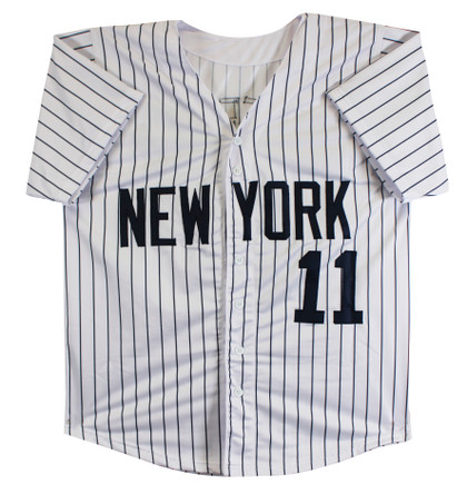 Gary Sheffield Authentic Signed White Pinstripe Pro Style Jersey Autographed BAS