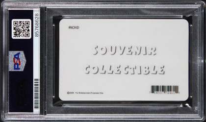 William Shatner Star Trek Signed Captain Kirk Starship License PSA/DNA Slabbed