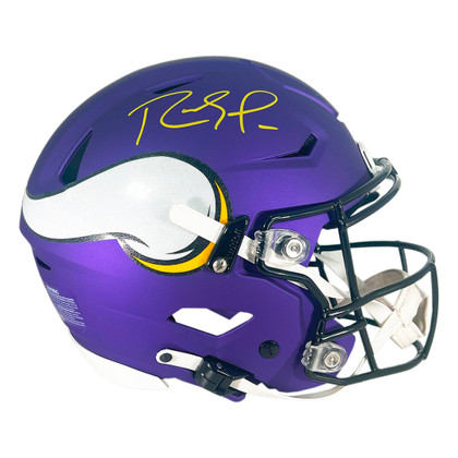 Randy Moss Signed Minnesota Vikings Authentic SpeedFlex Full-Size Football Helmet (Beckett)