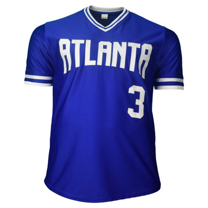 Dale Murphy Signed Atlanta Royal Blue Baseball Jersey (JSA)