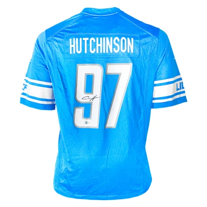 Aidan Hutchinson Signed Authentic Detroit Lions Medium Nike Football Jersey (Beckett)