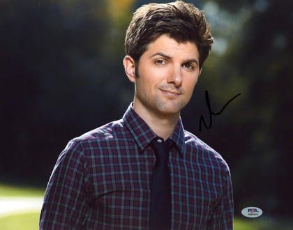 Adam Scott Parks & Recreation Authentic Signed 11x14 Photo PSA/DNA #AQ51614