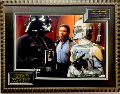 James Earl Jones, Billy Dee Williams & Jeremy Bullock 16x20