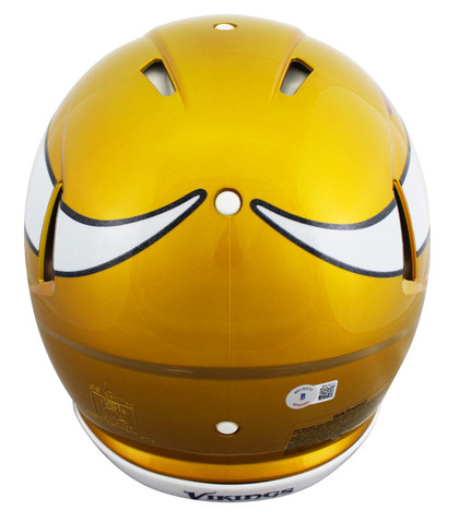 Vikings Adrian Peterson "All Day" Signed F/S Speed Proline Helmet BAS W #WS10355