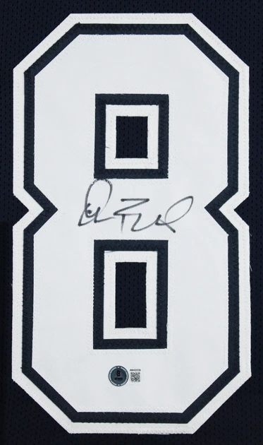 Dez Bryant Authentic Signed Navy Pro Style Framed Jersey BAS Witnessed