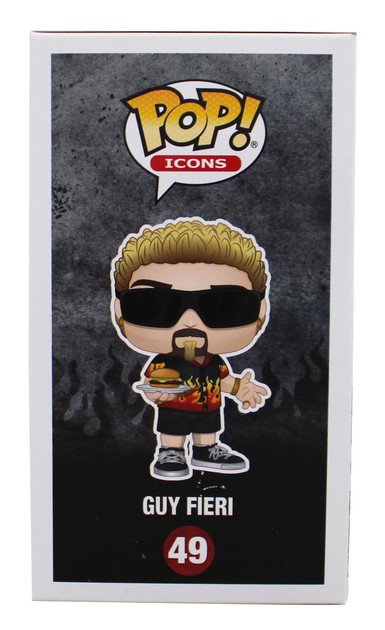 Guy Fieri Diners, Drive-Ins & Dives Signed #49 Funko Pop Figure JSA #AQ15659