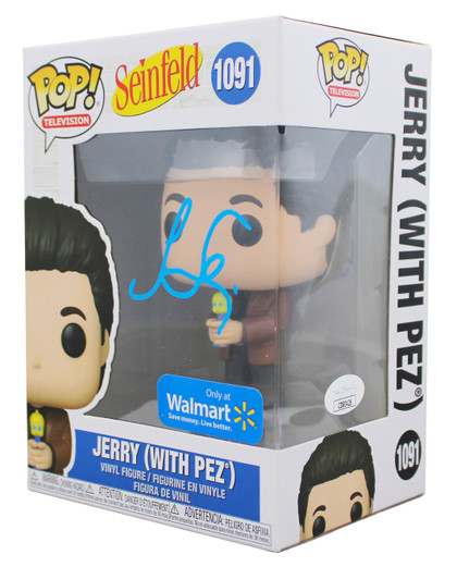 Jerry Seinfeld Signed Jerry (With Pez) #1091 Funko Pop Vinyl Figure JSA #CD80426