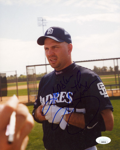 Padres Garth Brooks Authentic Signed 8x10 Vertical Photo JSA #CD80626