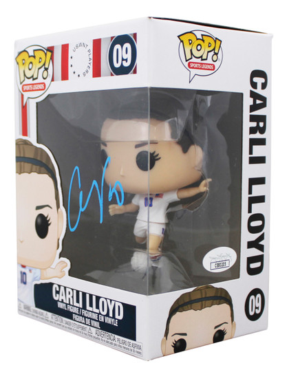 Carli Lloyd USA Soccer Authentic Signed #09 Funko Pop Vinyl Figure JSA #CE80205