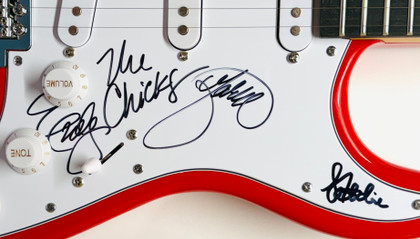 The Chicks Signed Guitar