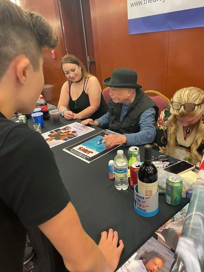Jaws Cast x9 Signed Autographed 12x18 Canvas Poster ACOA Exact Video Proof ACOA