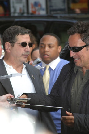 Bruce Springsteen Signed Darkness on Edge of Town Graphics Guitar