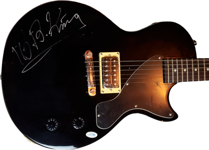 B.B. King Signed Autographed Gibson Epiphone Guitar UACC AFTAL RACC TS ACOA Version 1