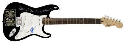 Lynyrd Skynyrd Signed Autographed Photo Graphics Guitar Exact Proof ACOA