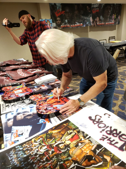 Warriors Cast Signed X7 Guitar with Custom Graphics Photo Art Exact Proof