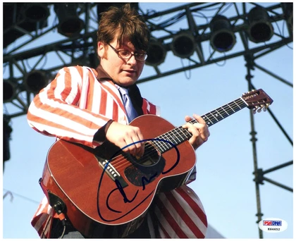 Colin Meloy  The Decemberists Signed Autographed 8x10 Guitar Photo PSA PSA