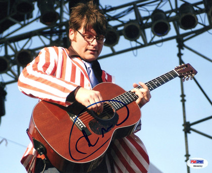 Colin Meloy  The Decemberists Signed Autographed 8x10 Guitar Photo PSA PSA