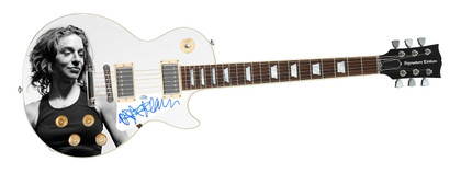 Ani Difranco Signed Autographed Graphics Photo Guitar ACOA